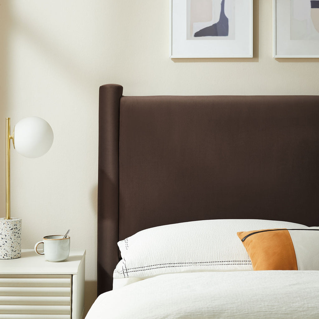 Rael Performance Velvet  Headboard