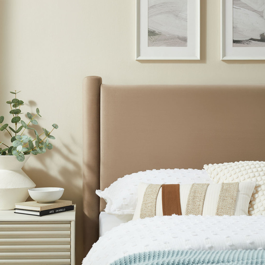 Rael Performance Velvet  Headboard