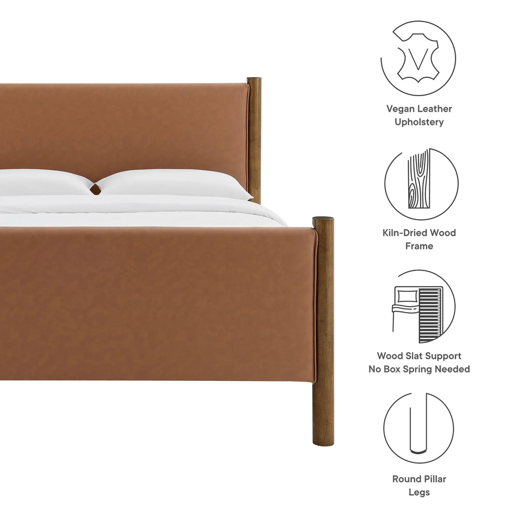 Maven Upholstered Platform Bed