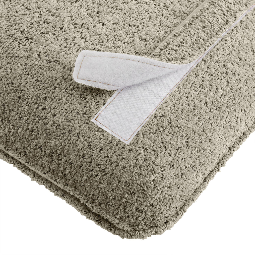 Anela Wall-Mounted Chenille Upholstered Headboard