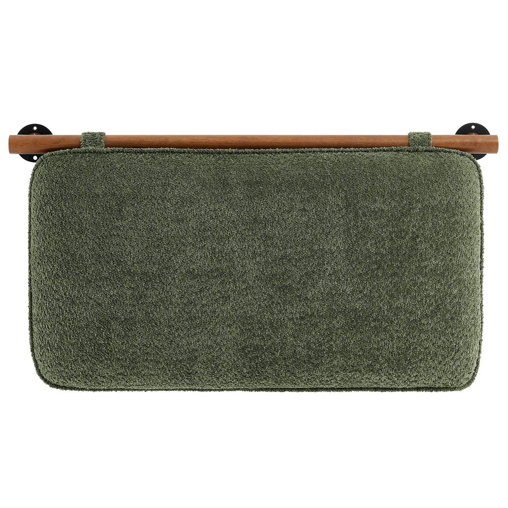 Anela Wall-Mounted Chenille Upholstered Headboard