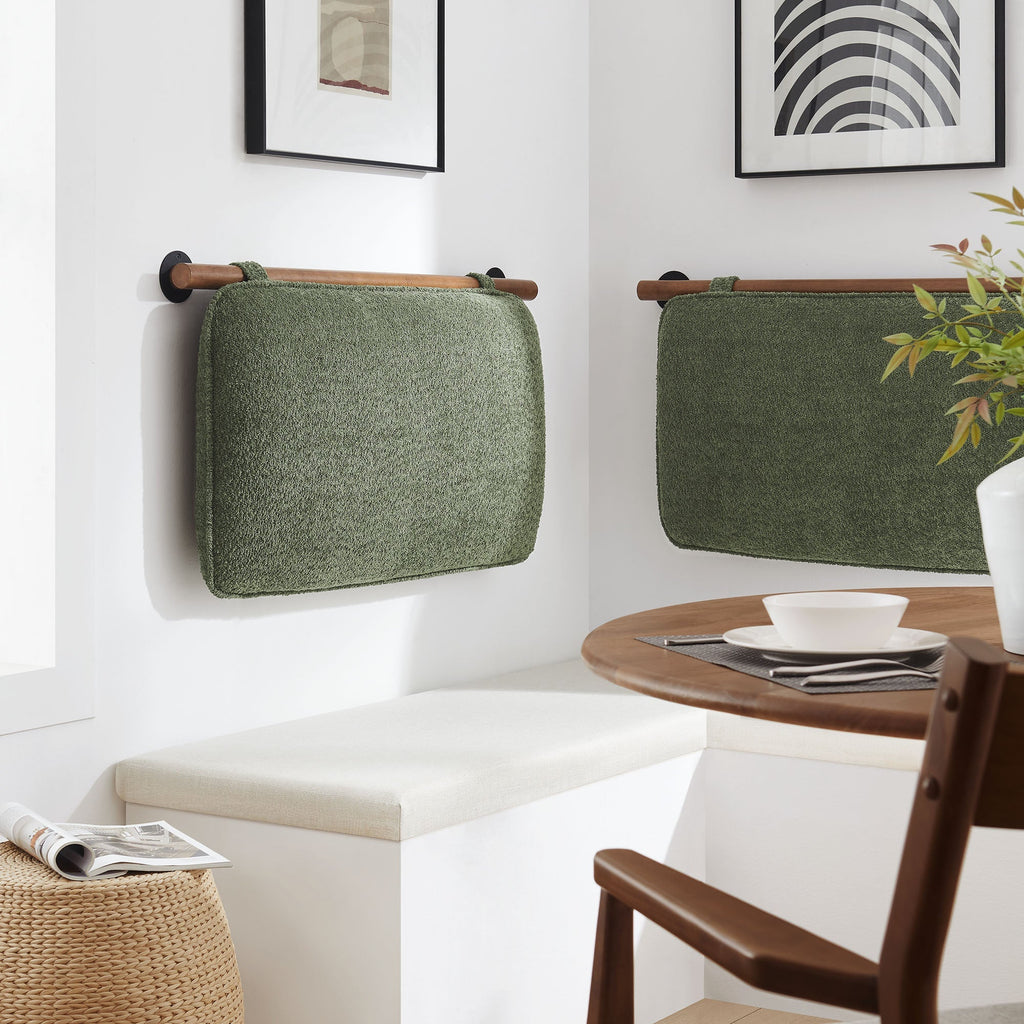 Anela Wall-Mounted Chenille Upholstered Headboard