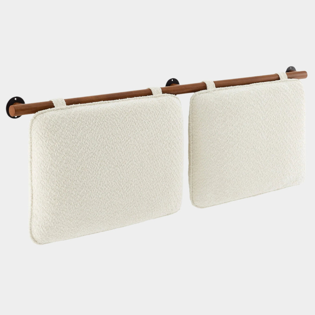 Anela Wall-Mounted Chenille Upholstered Headboard