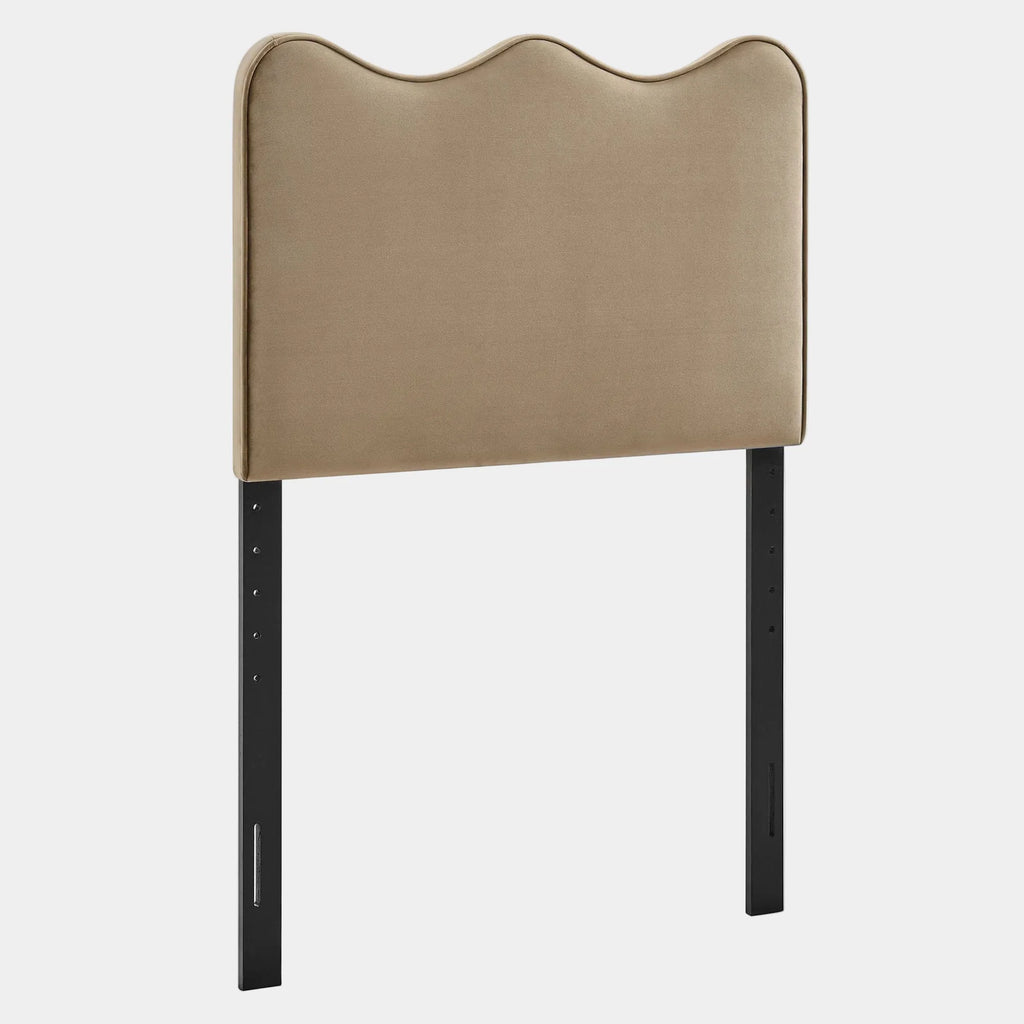 Athena Stain-Resistant Performance Velvet Twin Size Headboard