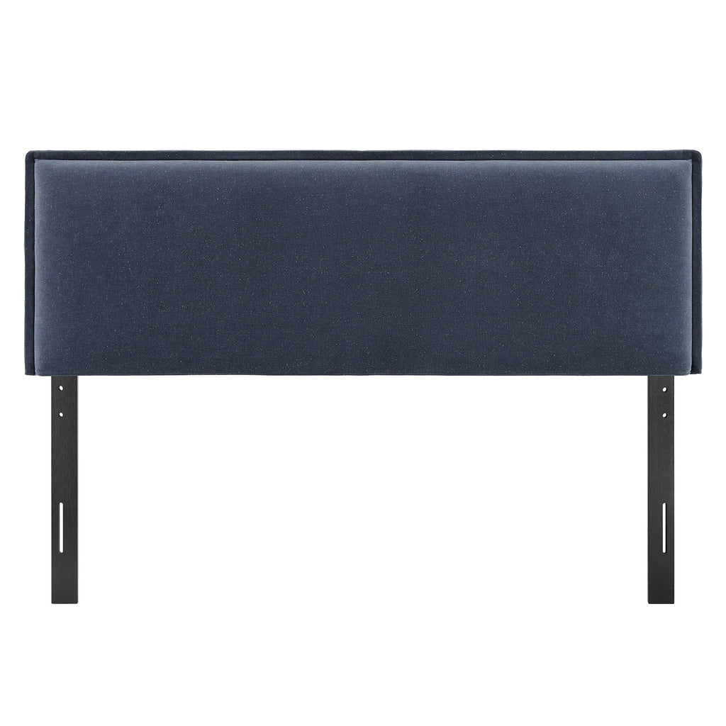 Camille Upholstered Linen Blend Headboard
