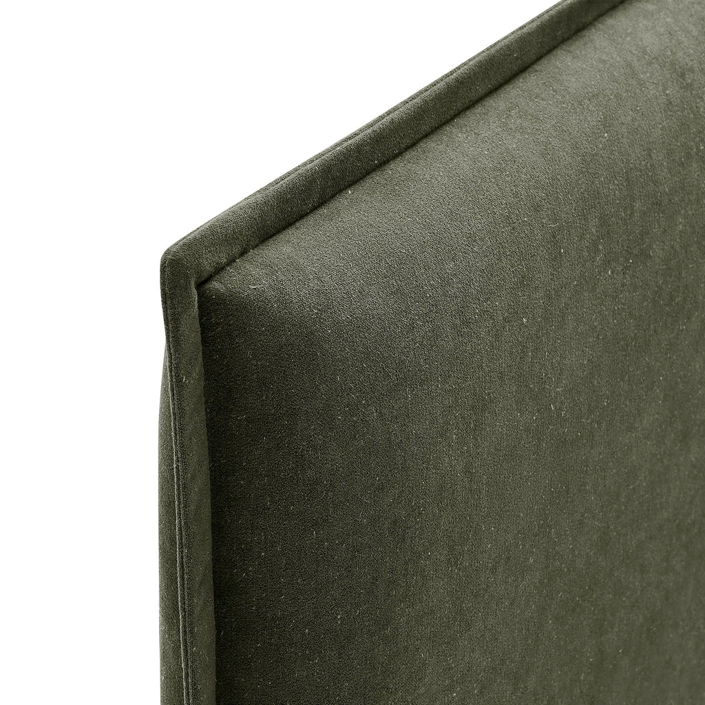 Camille Upholstered Linen Blend Headboard