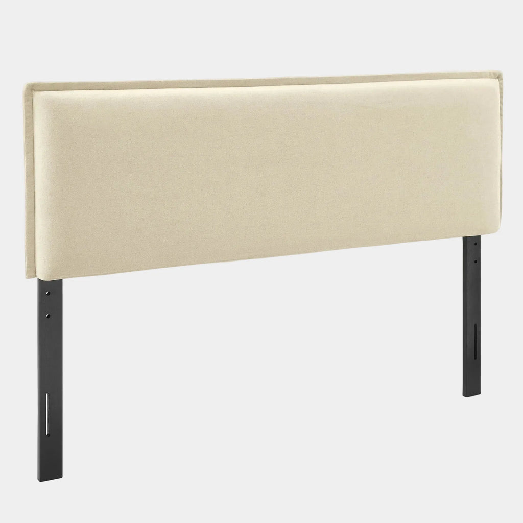 Camille Upholstered Linen Blend Headboard