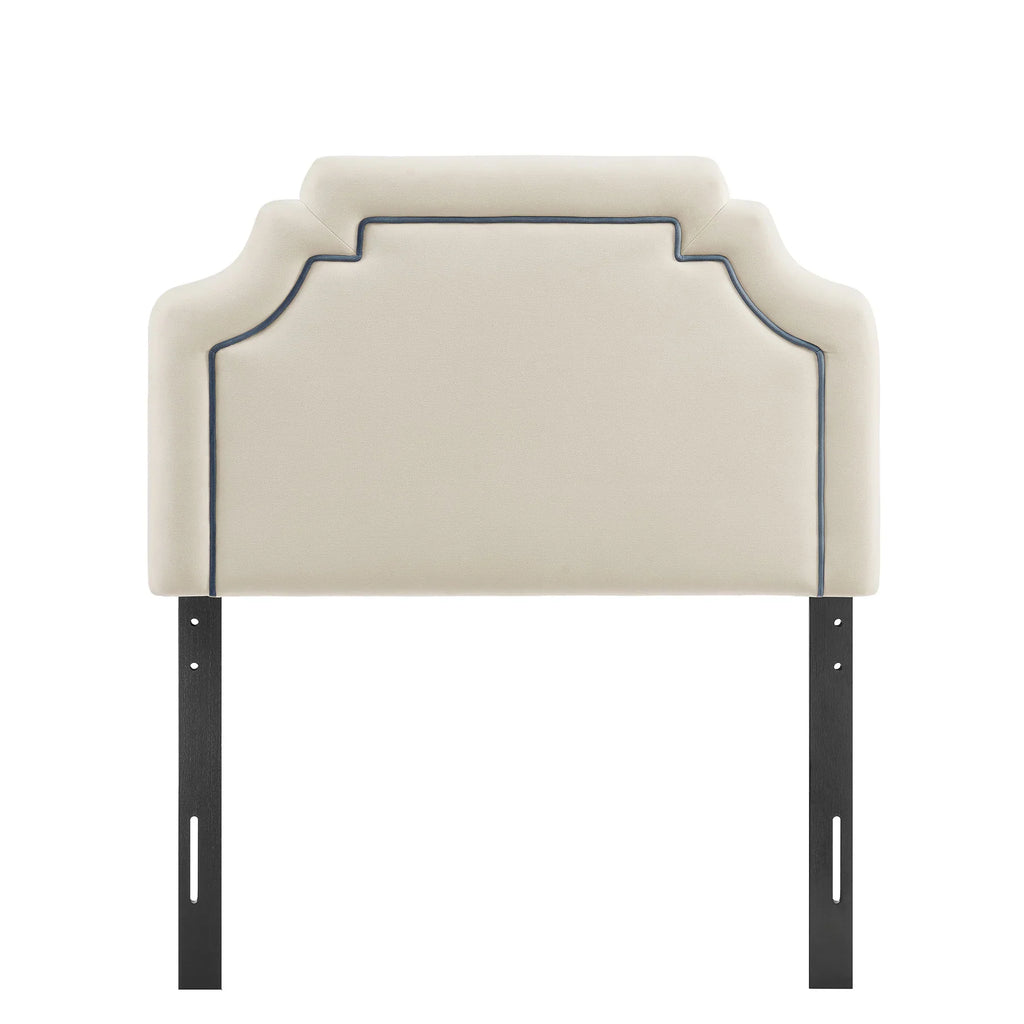 Magnolia Stain-Resistant Performance Velvet Queen Size Headboard