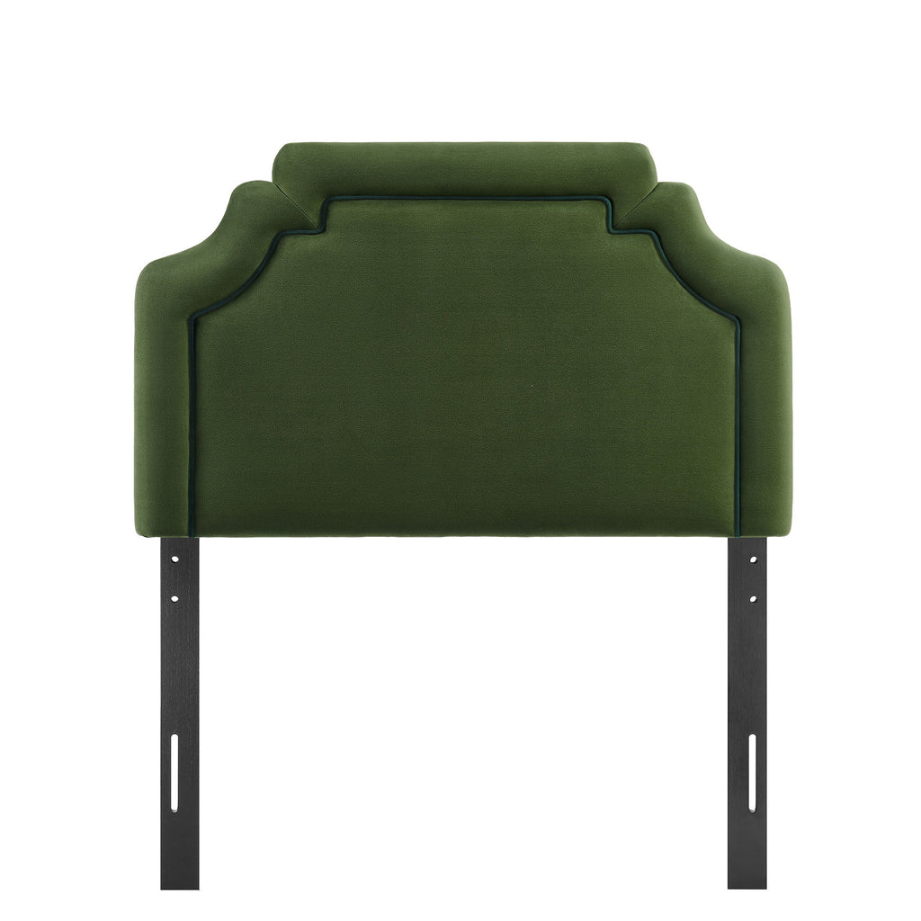 Magnolia Stain-Resistant Performance Velvet Queen Size Headboard