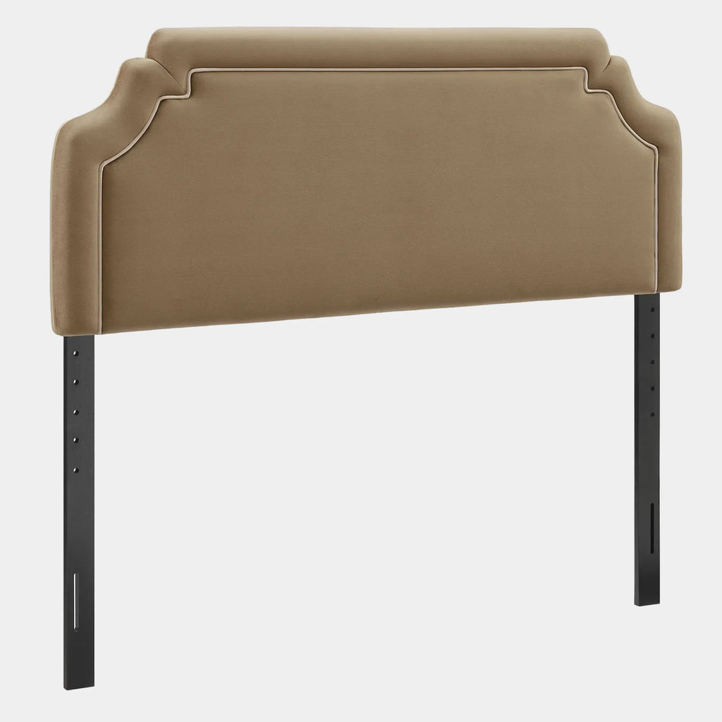 Magnolia Stain-Resistant Performance Velvet Queen Size Headboard