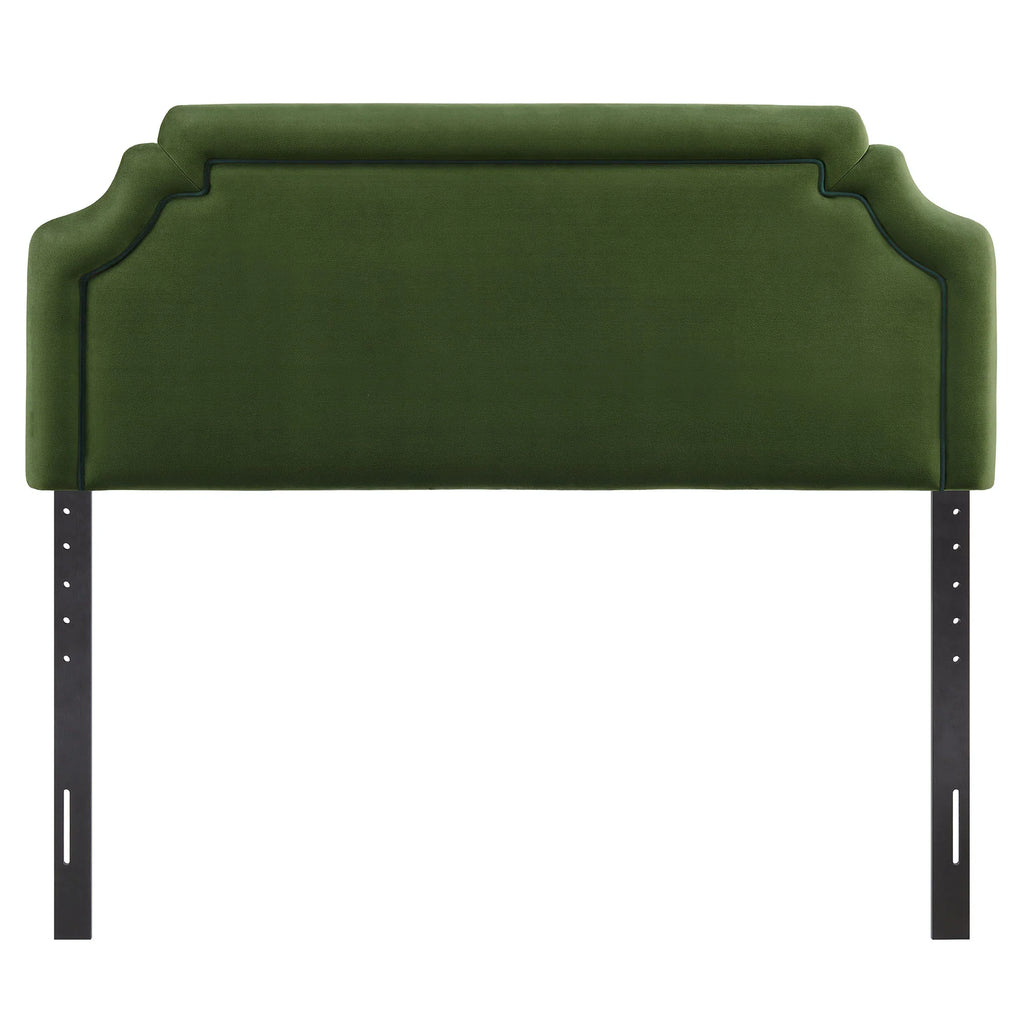 Magnolia Stain-Resistant Performance Velvet Queen Size Headboard