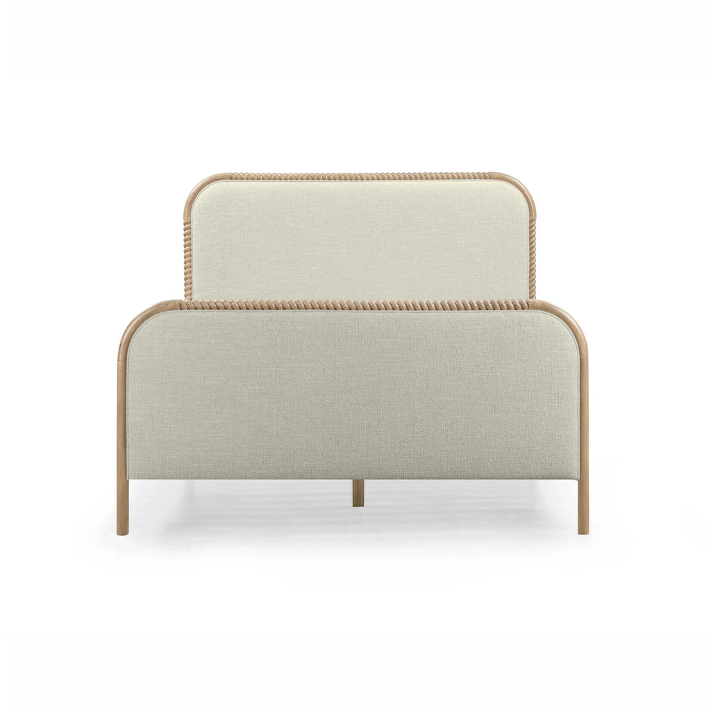 Hatia Basketweave Panel Bed