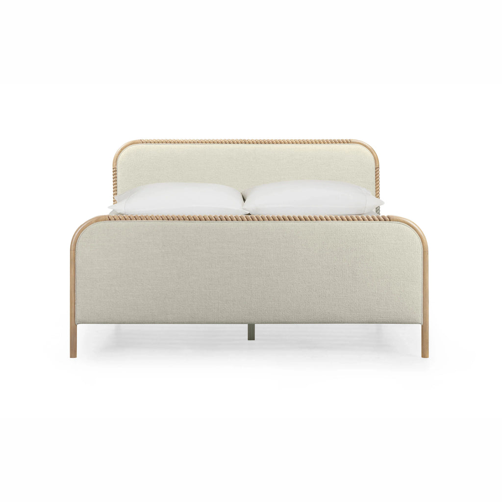 Hatia Basketweave Panel Bed