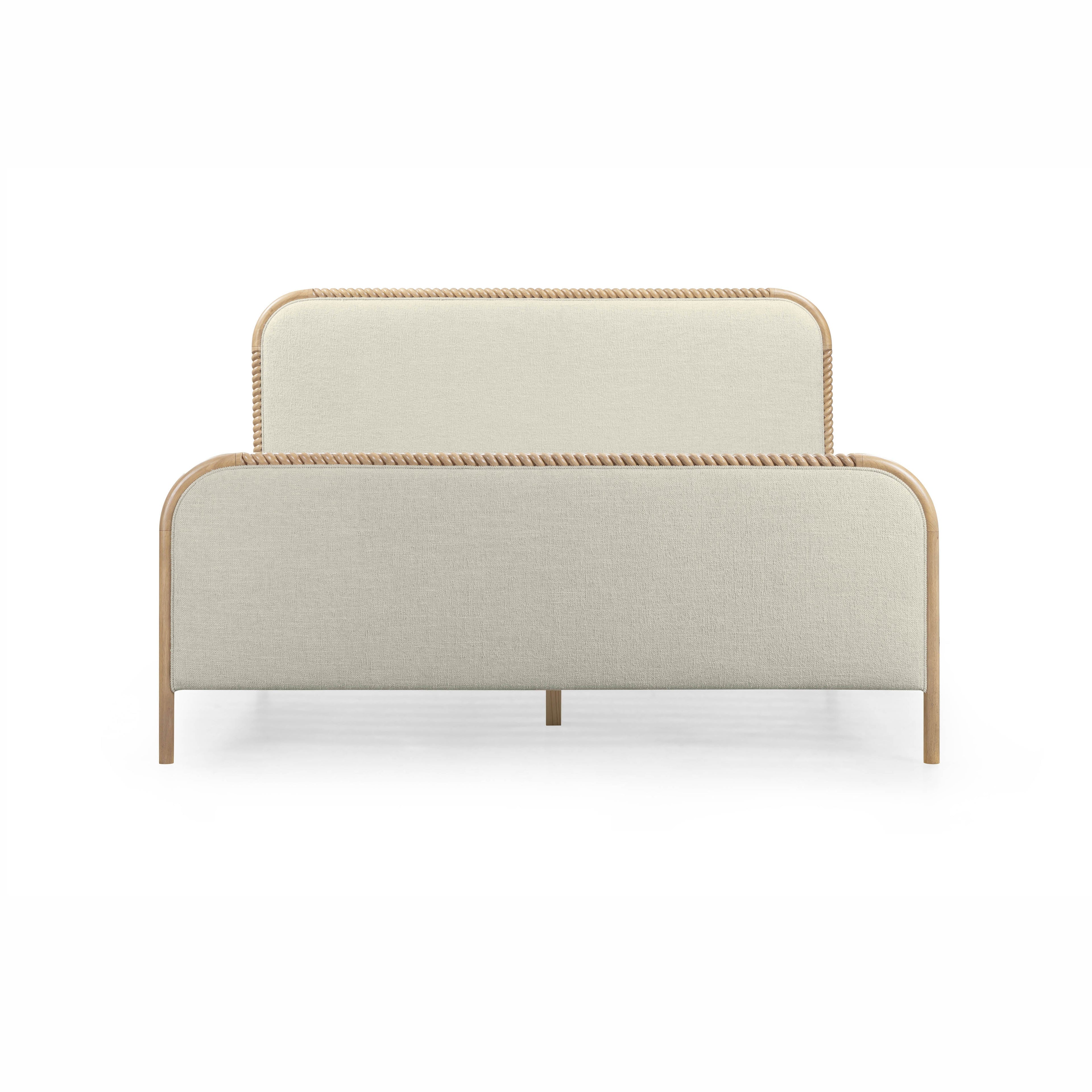 Hatia Basketweave Panel Bed