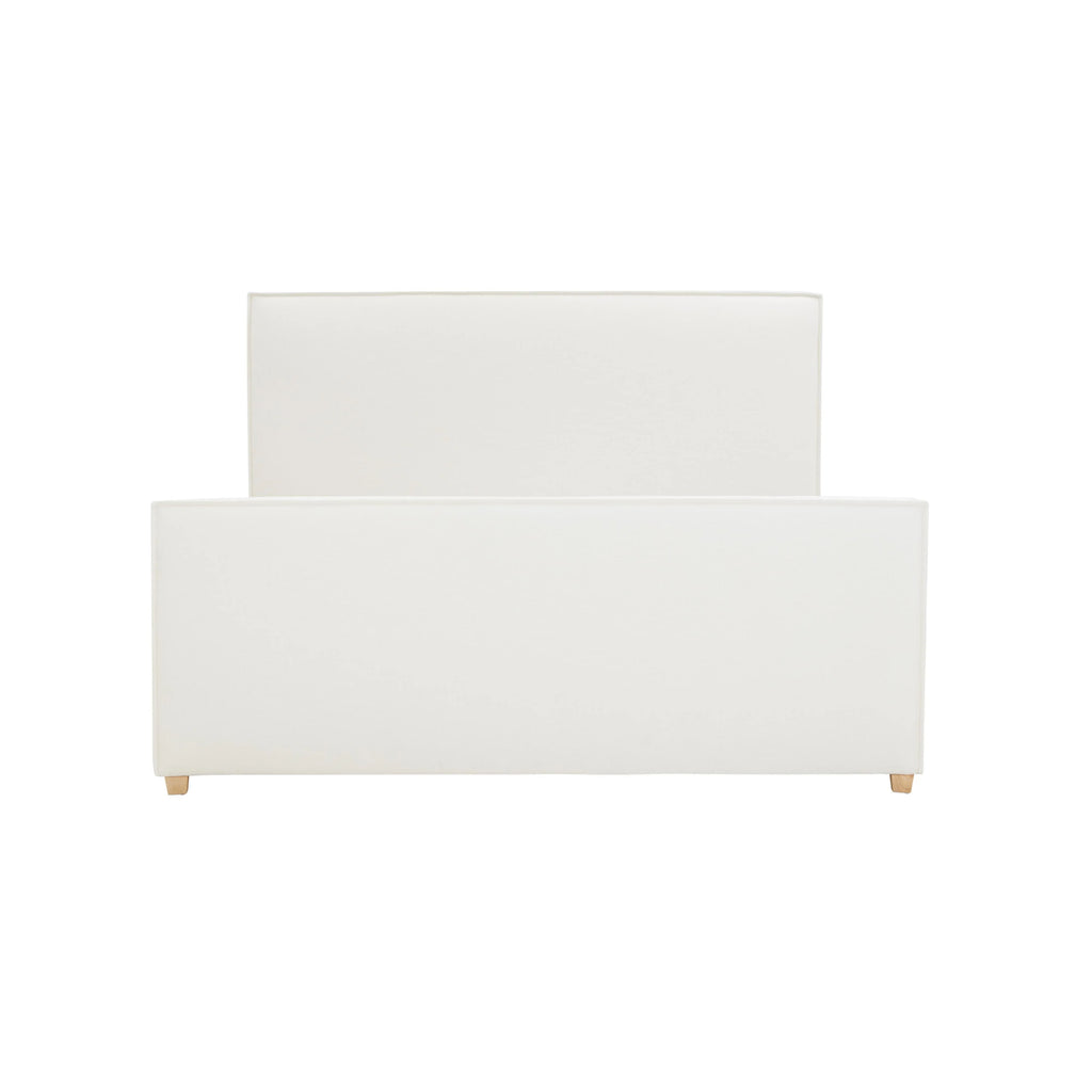 Bristol Park Ivory Contract-Grade Fabric Upholstered Bed