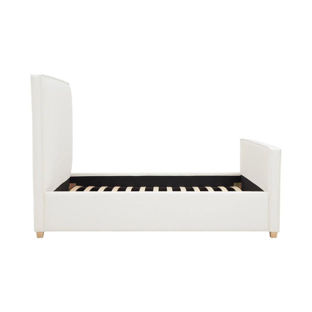 Bristol Park Ivory Contract-Grade Fabric Upholstered Bed