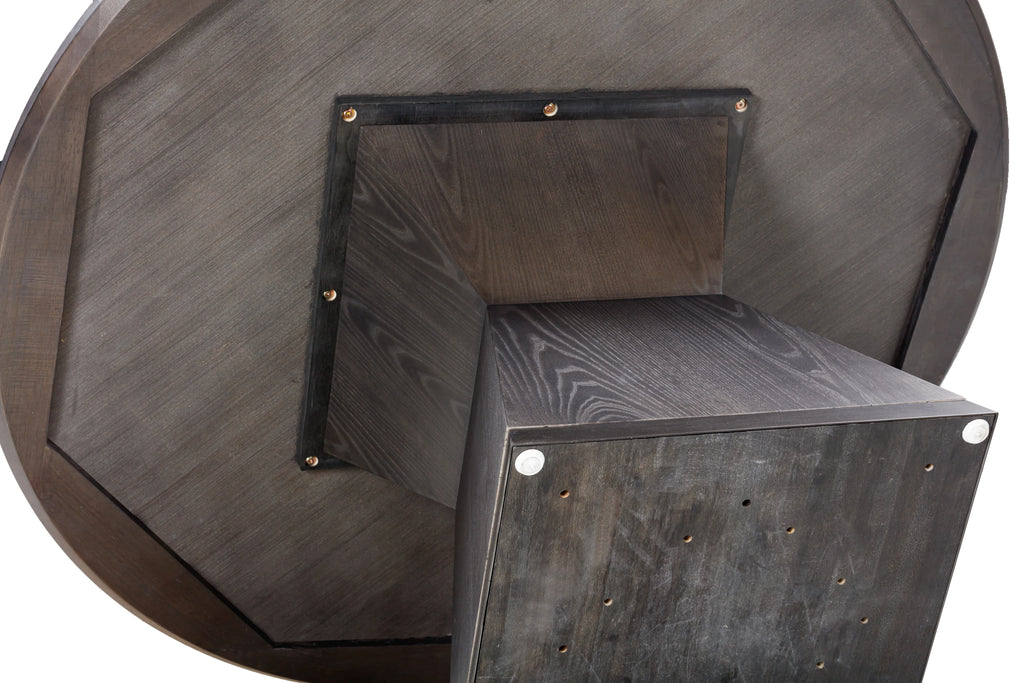 Nolan 56" Wood Round Dining Table
