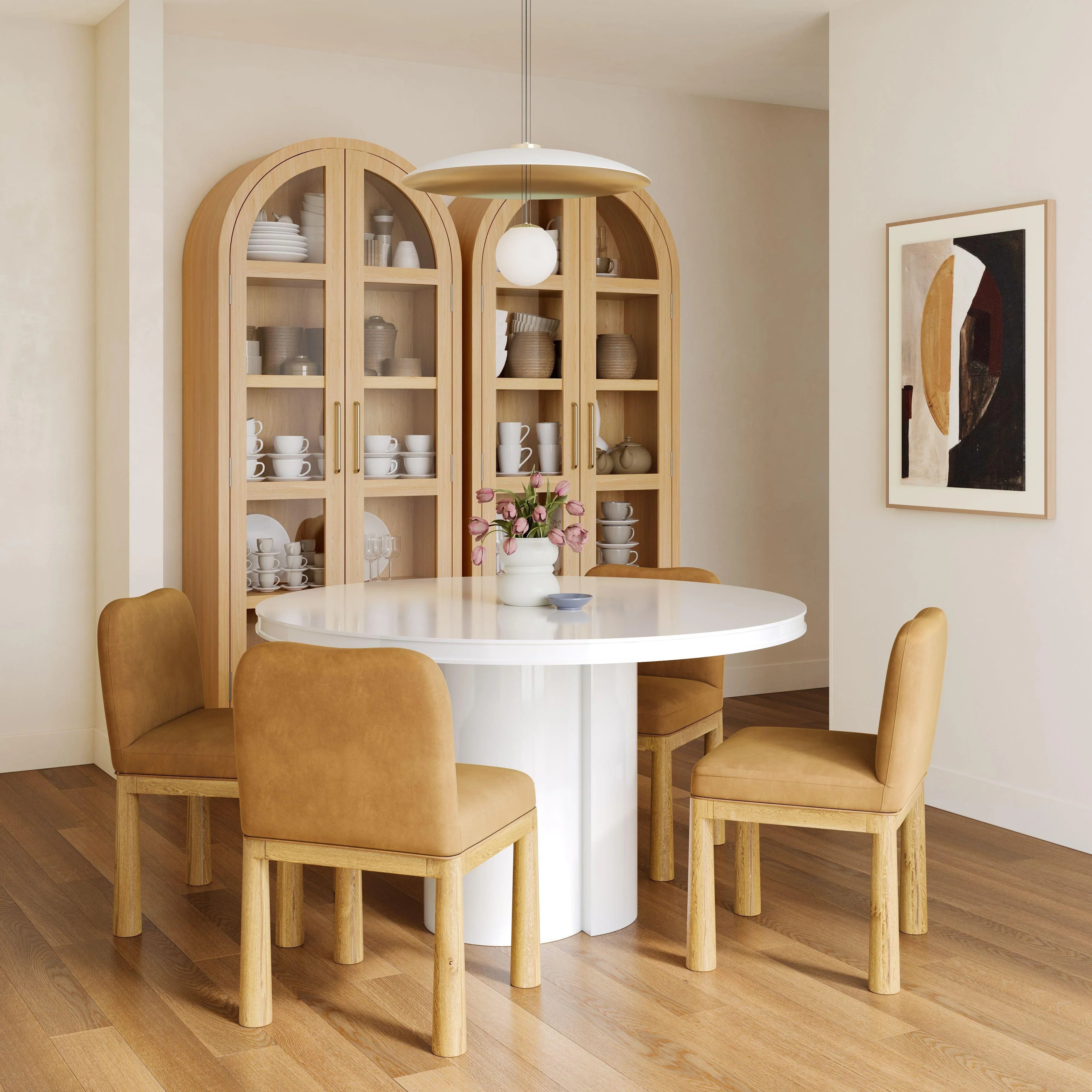 Marlow Wood Display Cabinet