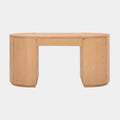 Marlow 64" Wood Executive Desk With Storage