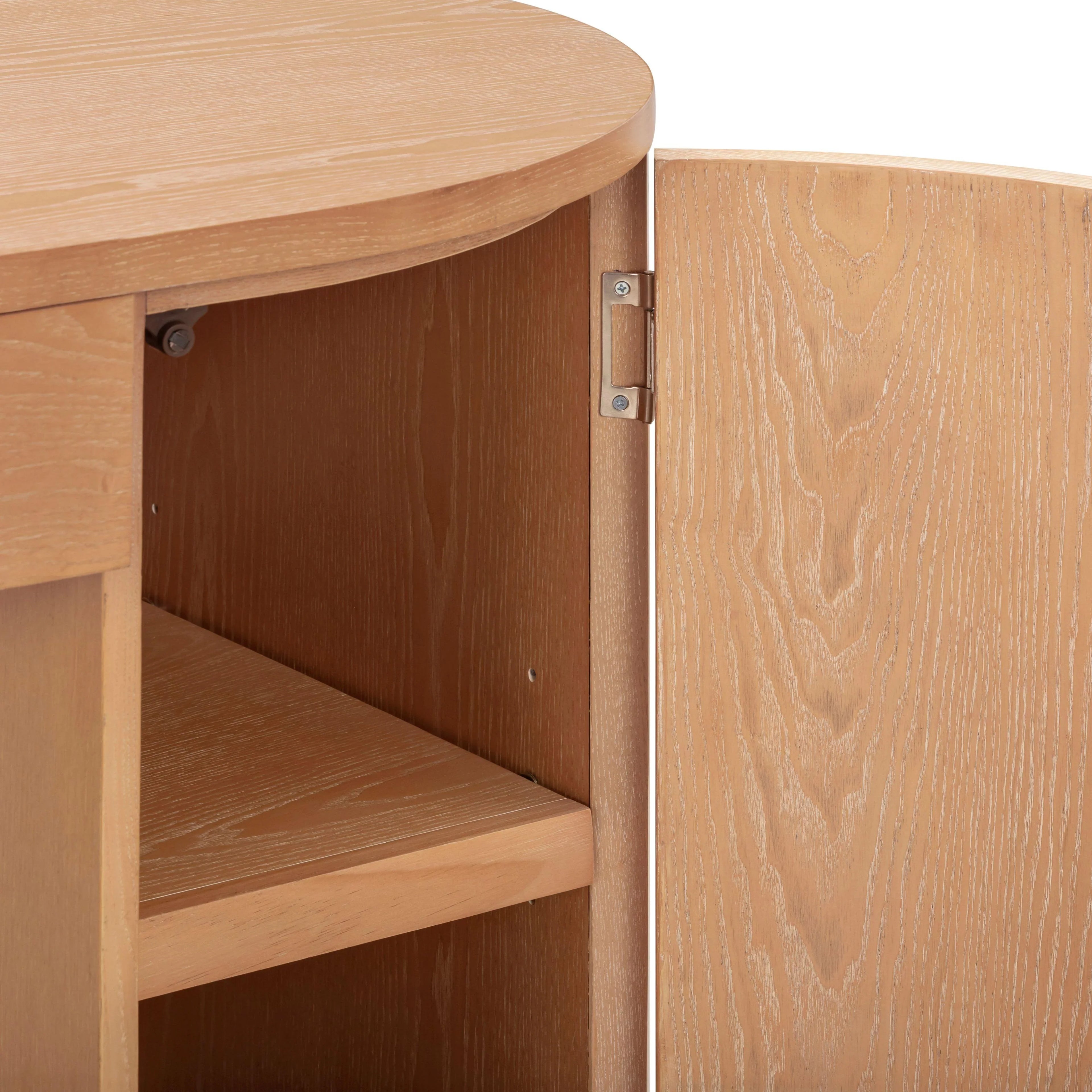 Marlow 64" Wood Executive Desk With Storage
