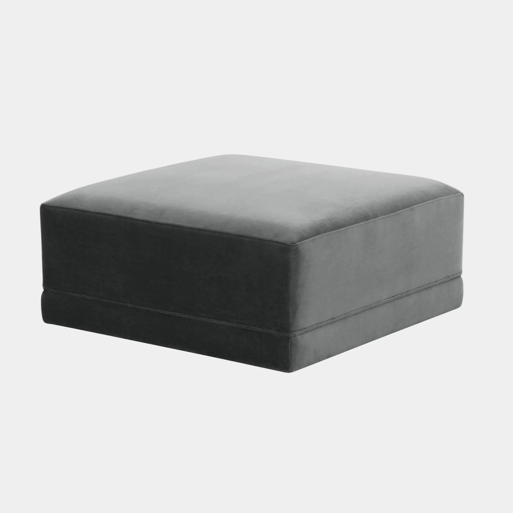 Willow Performance Velvet Modular Ottoman