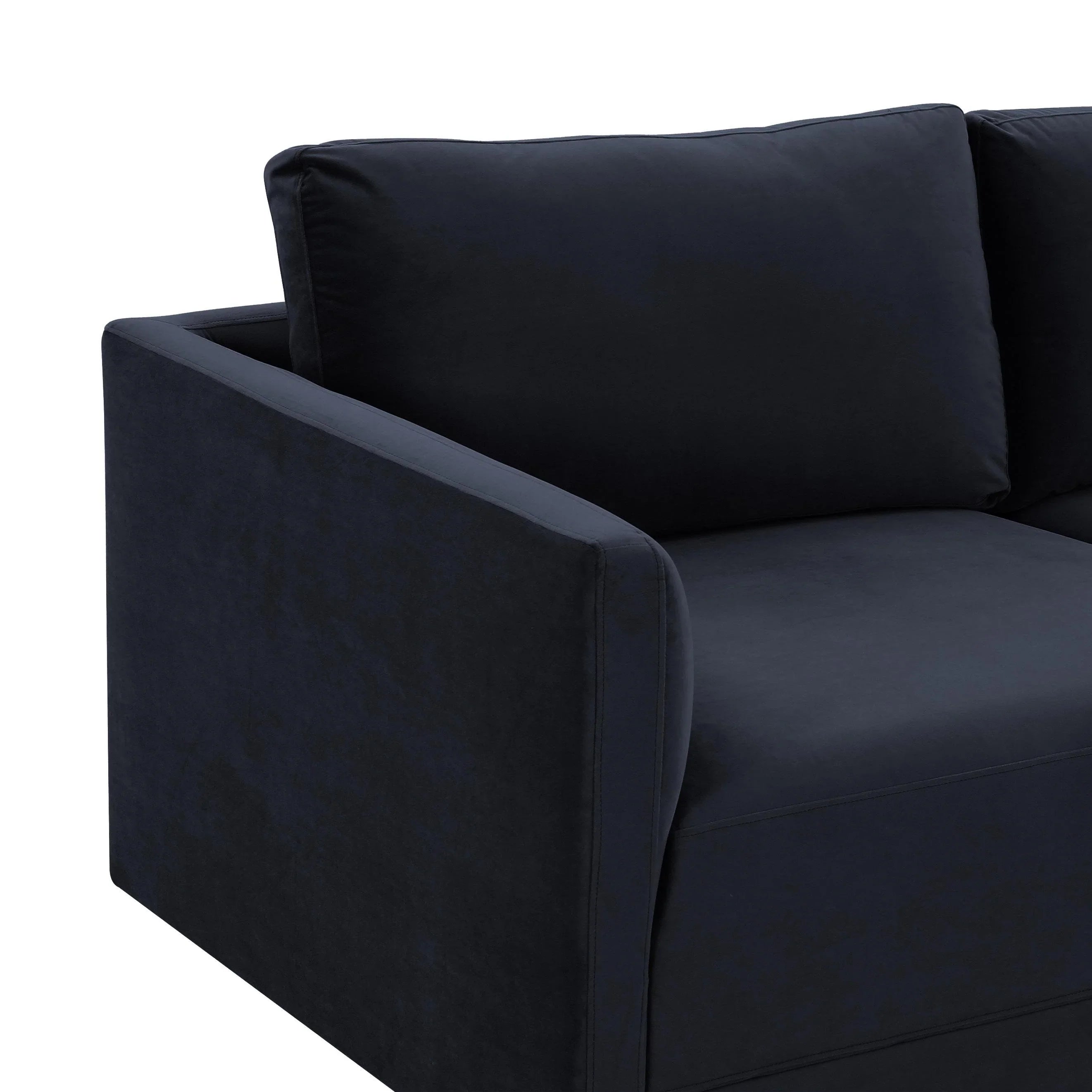 Willow 105" Performance Velvet Modular Sofa