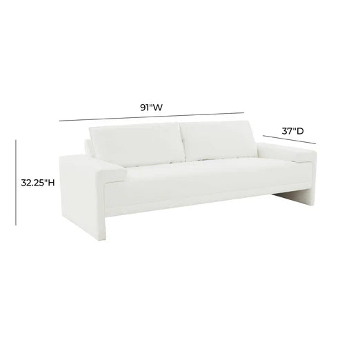 Maeve 91" Contract-Grade Fabric Sofa