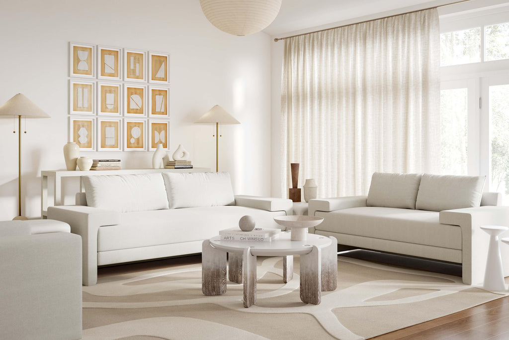 Maeve 91" Contract-Grade Fabric Sofa
