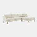 Serena 3-Piece Performance Velvet Chaise Sectional