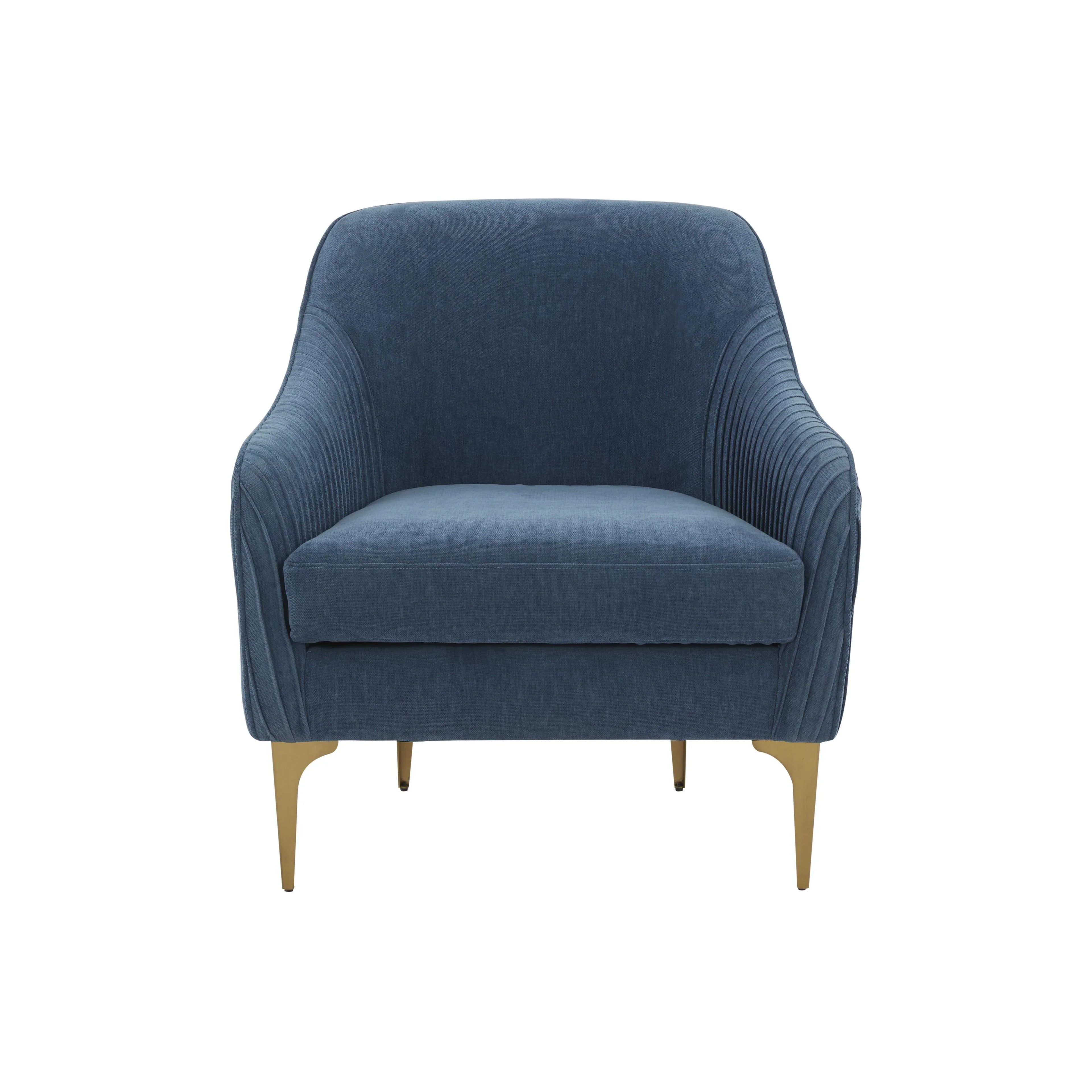 Serena Performance Velvet Accent Chair
