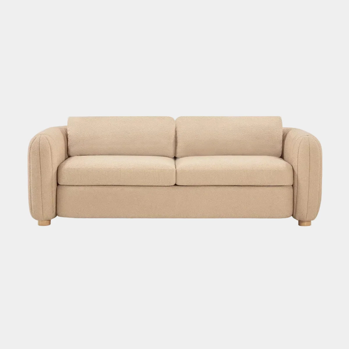 Porto 90" Honey Boucle Sofa