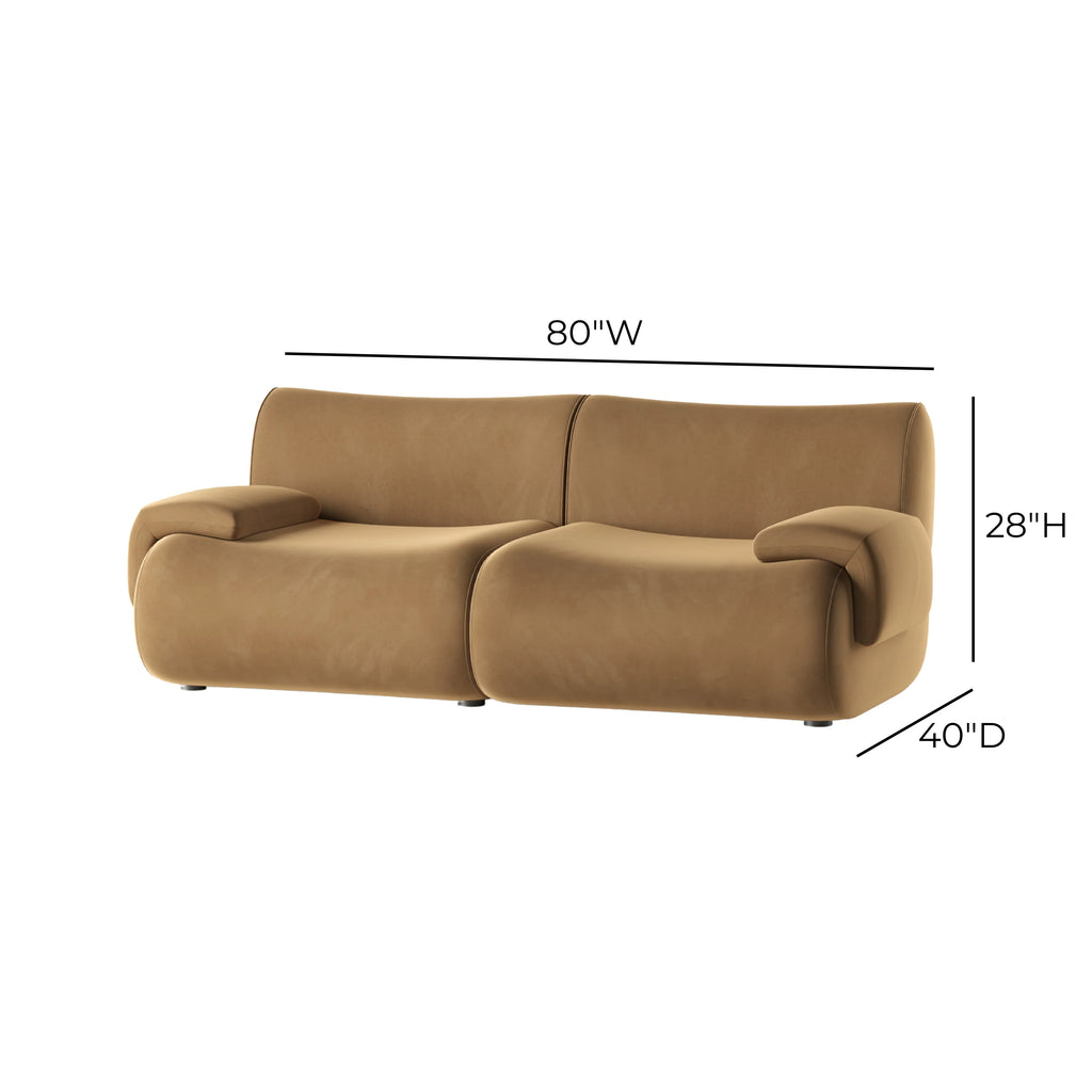 Zenith 80" Modular Loveseat