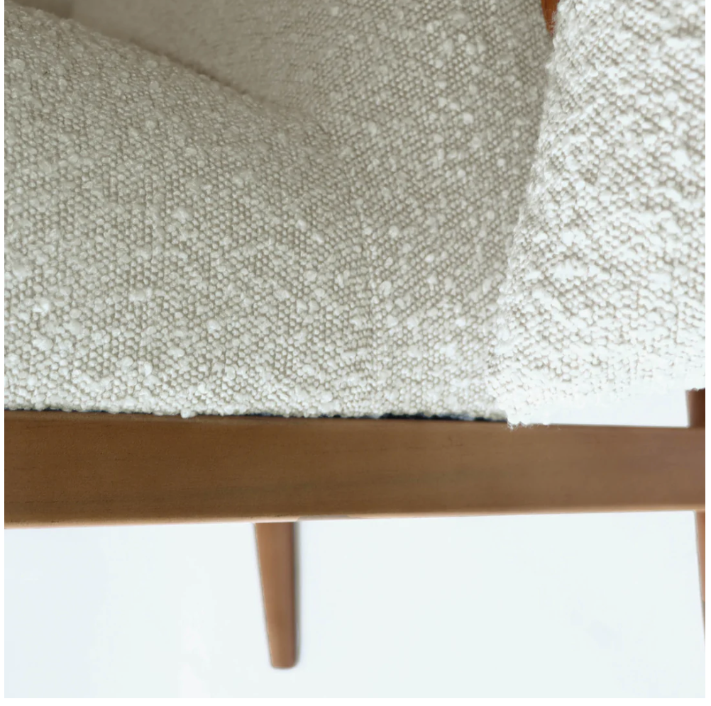 Clarita Club Chair- Cloud Boucle