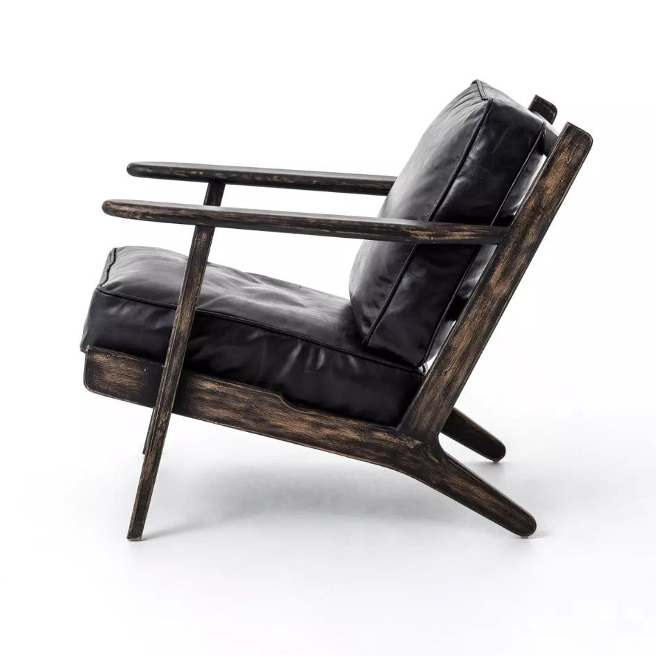 Faye Lounge Chair (Vegan Leather)