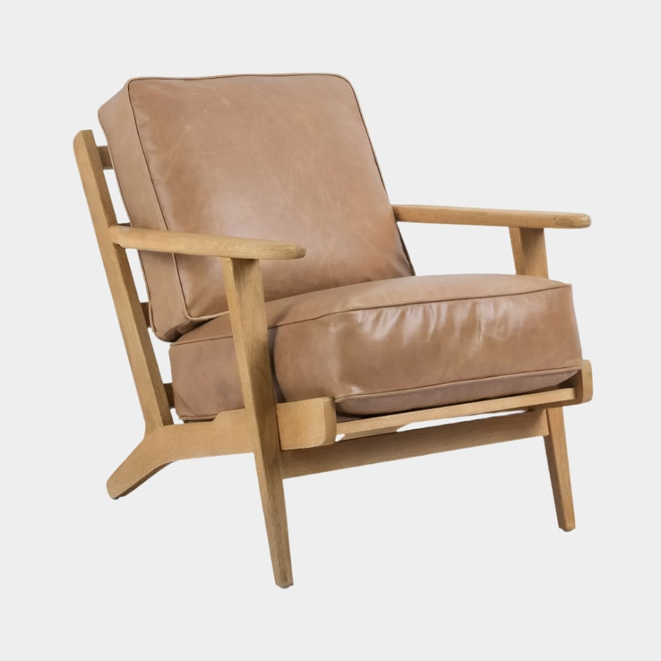 Faye Lounge Chair (Vegan Leather)