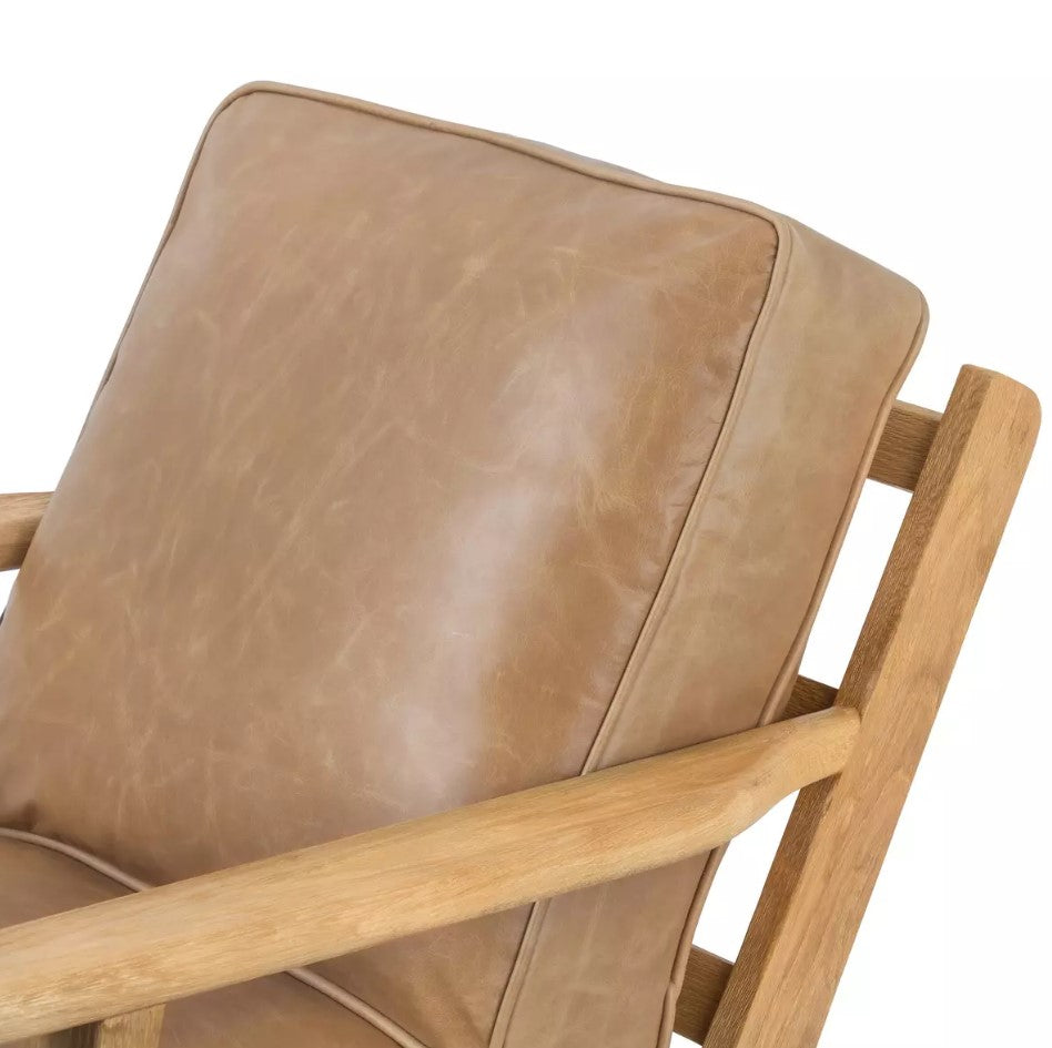 Faye Lounge Chair (Vegan Leather)