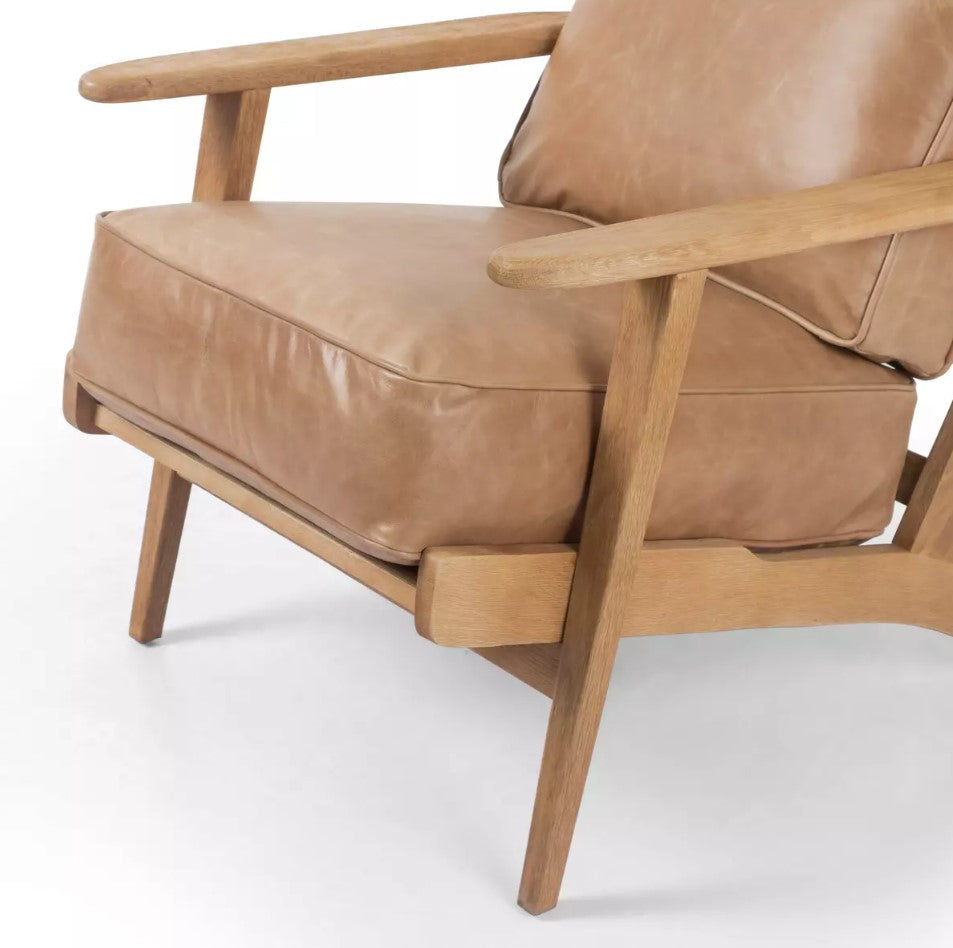 Faye Lounge Chair (Vegan Leather)
