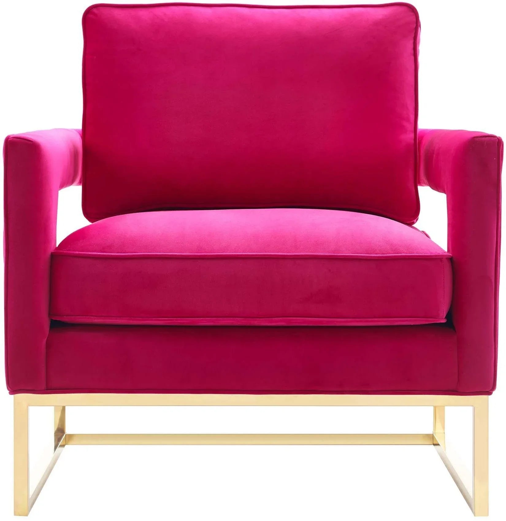 Avery Performance Velvet Accent Chair