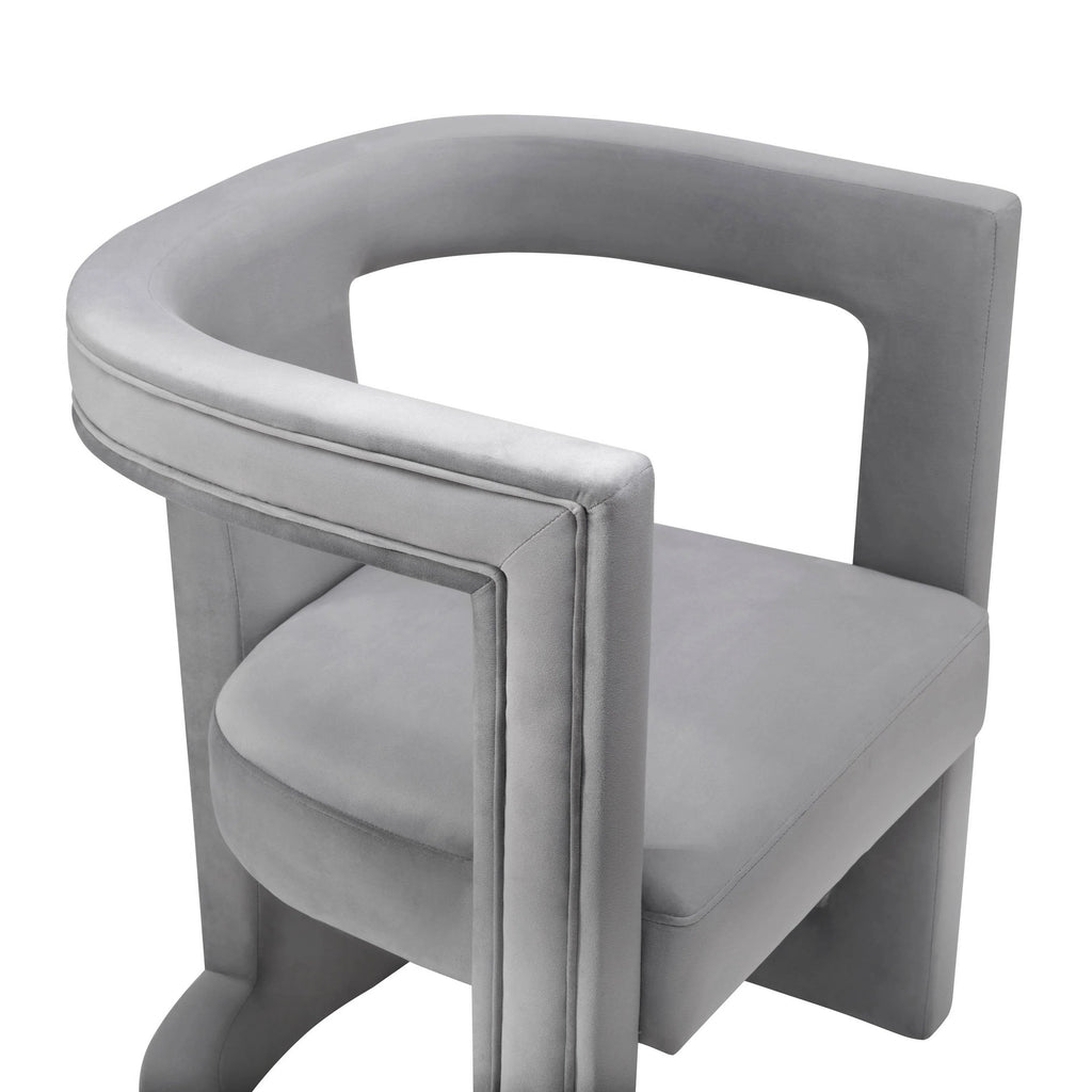 Ada Performance Velvet Accent Chair
