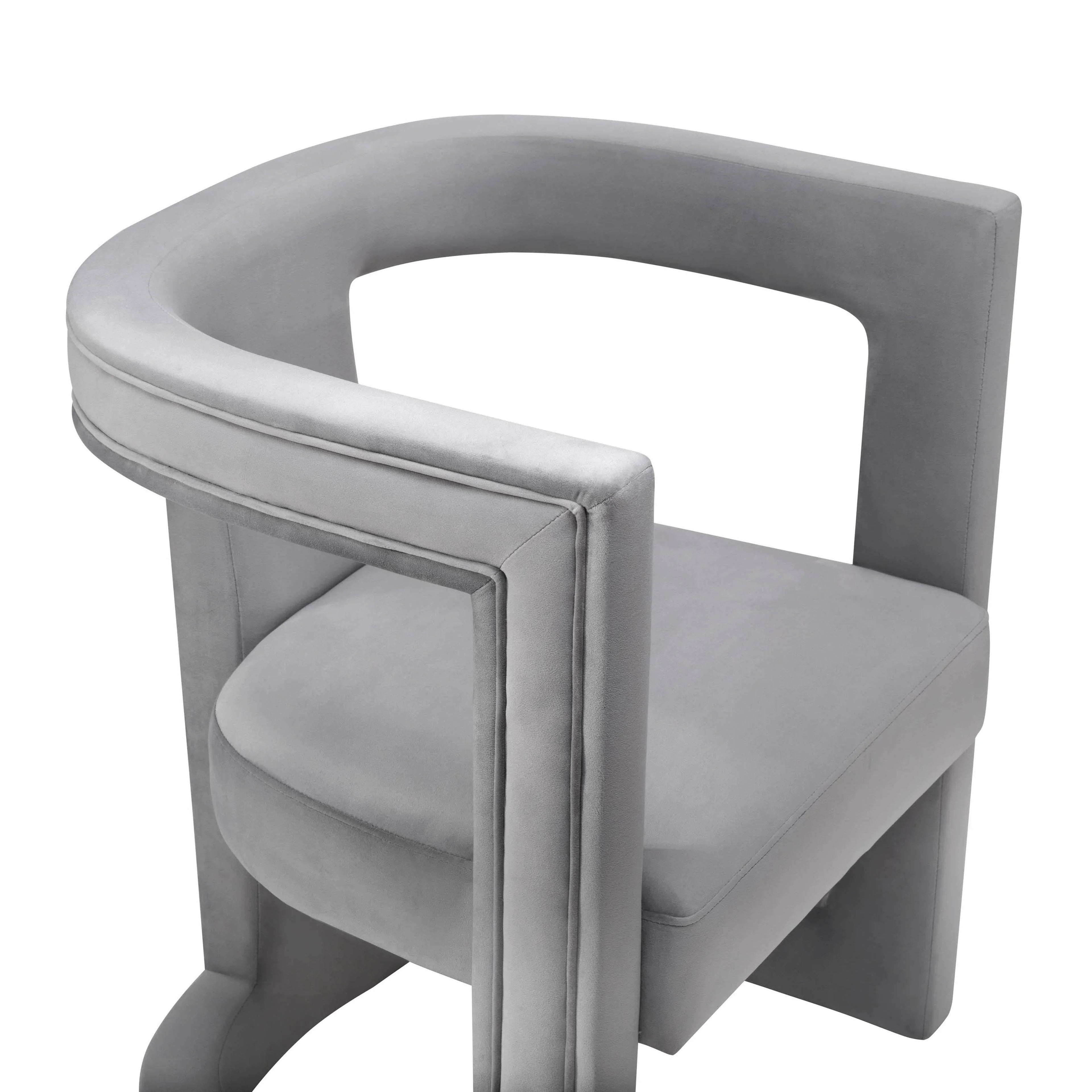 Ada Performance Velvet Accent Chair
