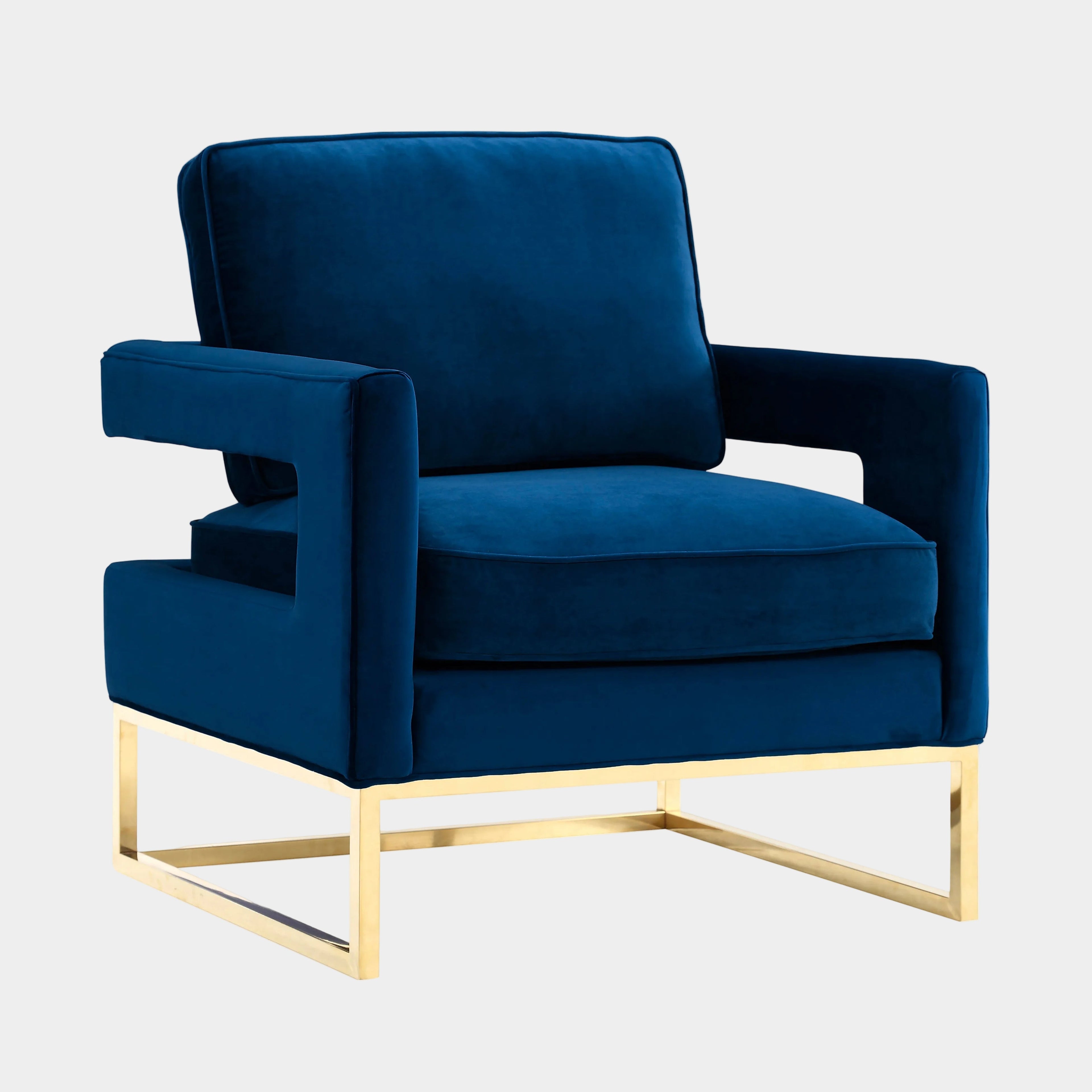 Avery Performance Velvet Accent Chair