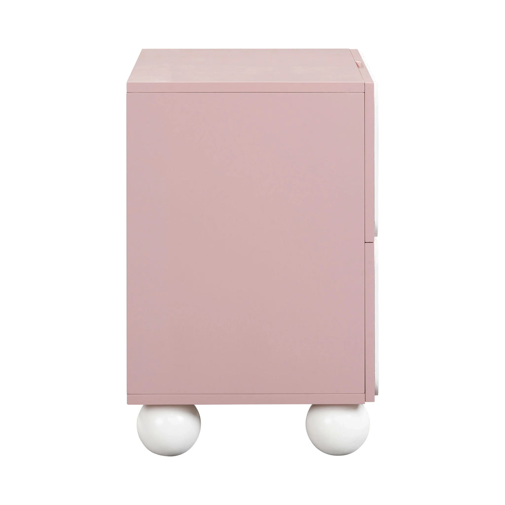 Tori 23" Motif 2-Drawer Nightstand