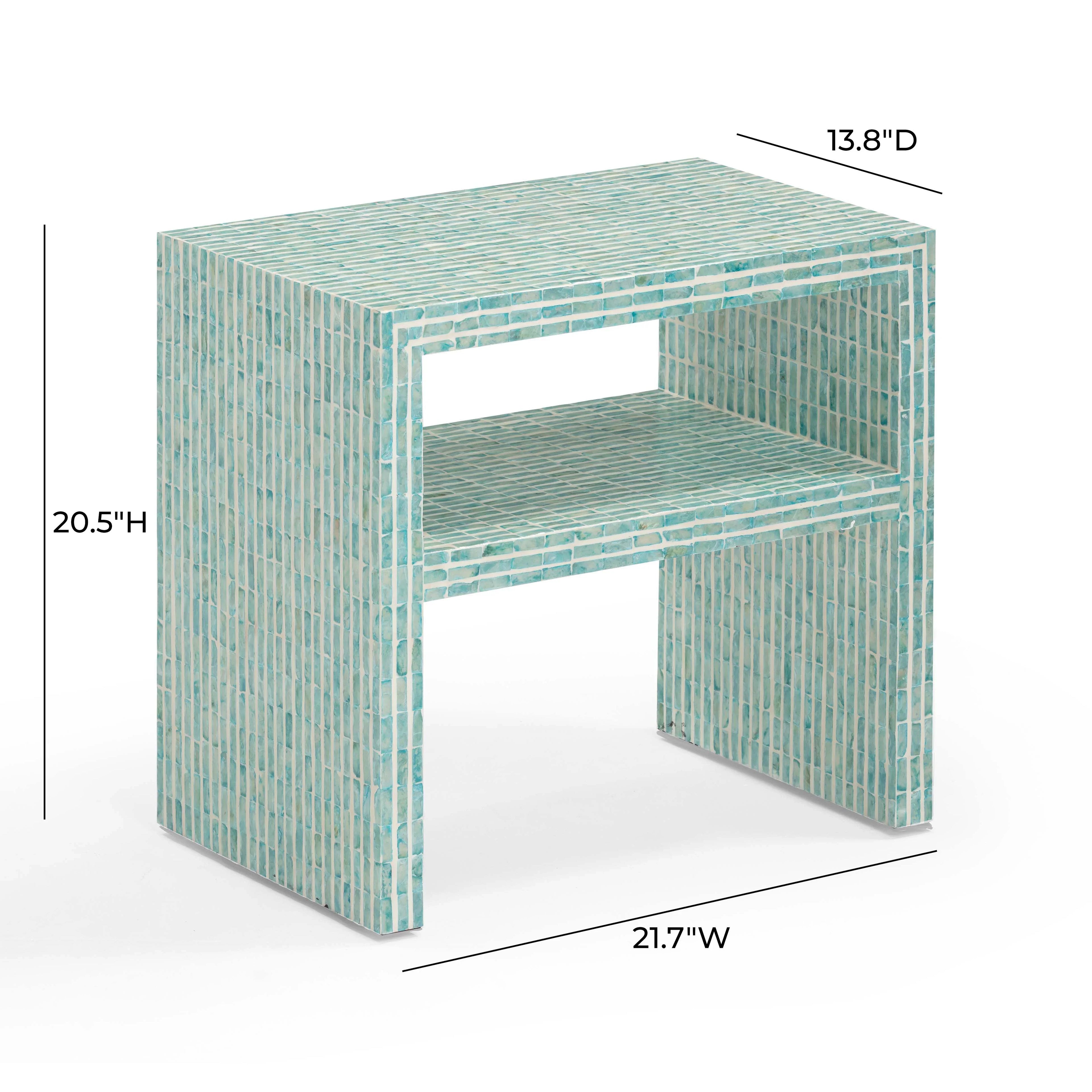 Derry 22" Capiz Shell Nightstand