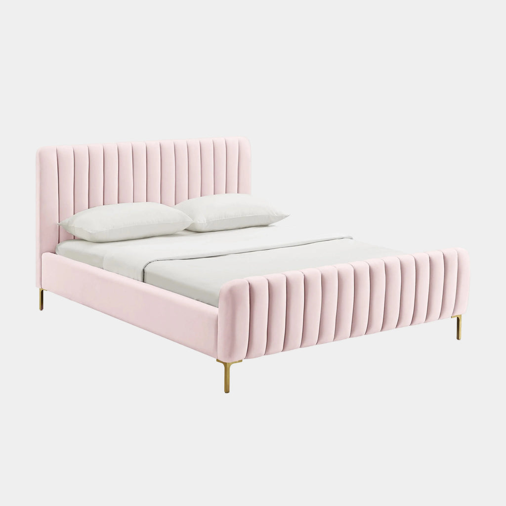 Angela Performance Velvet Bed