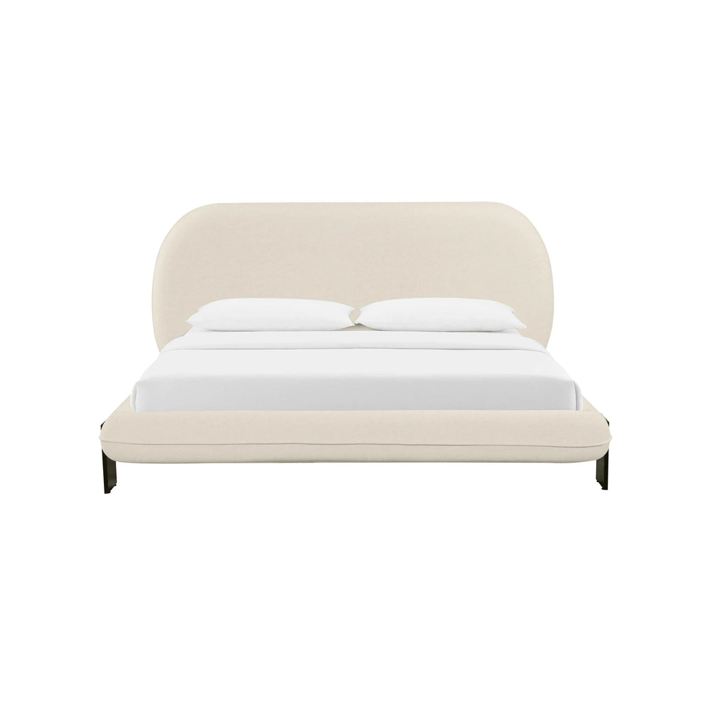 Ophelia Cream Performance Faux Wool Bed