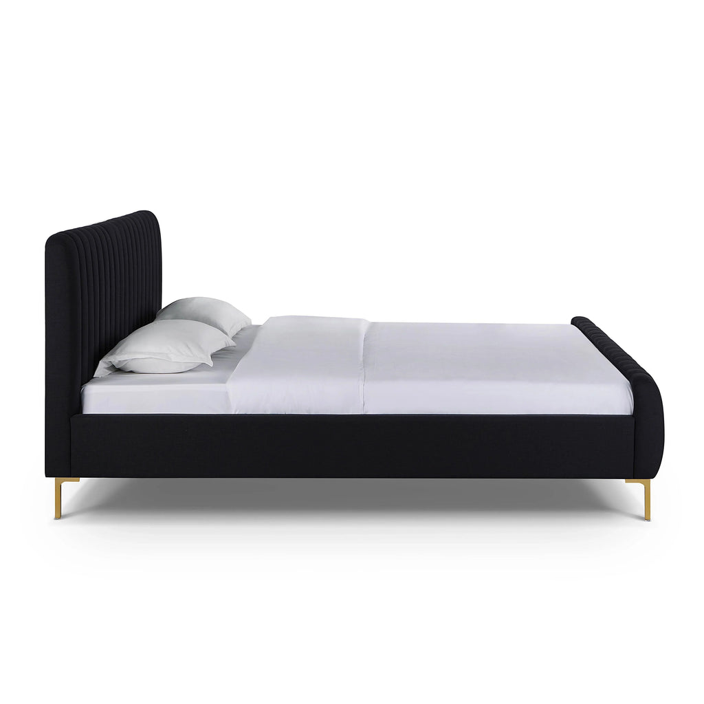 Angela Upcycled Performance Linen Bed