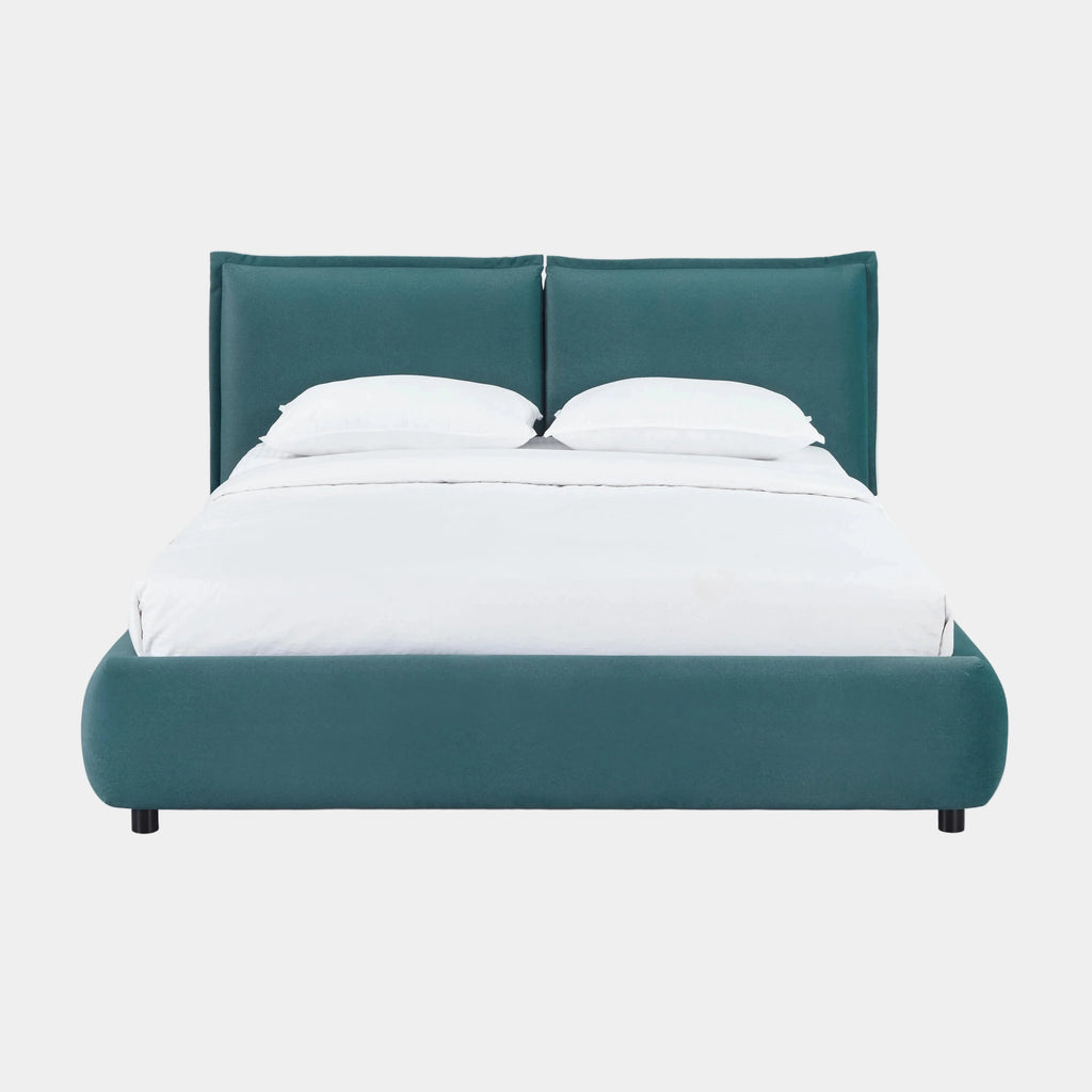 Mel Performance Faux Mohair Velvet Bed
