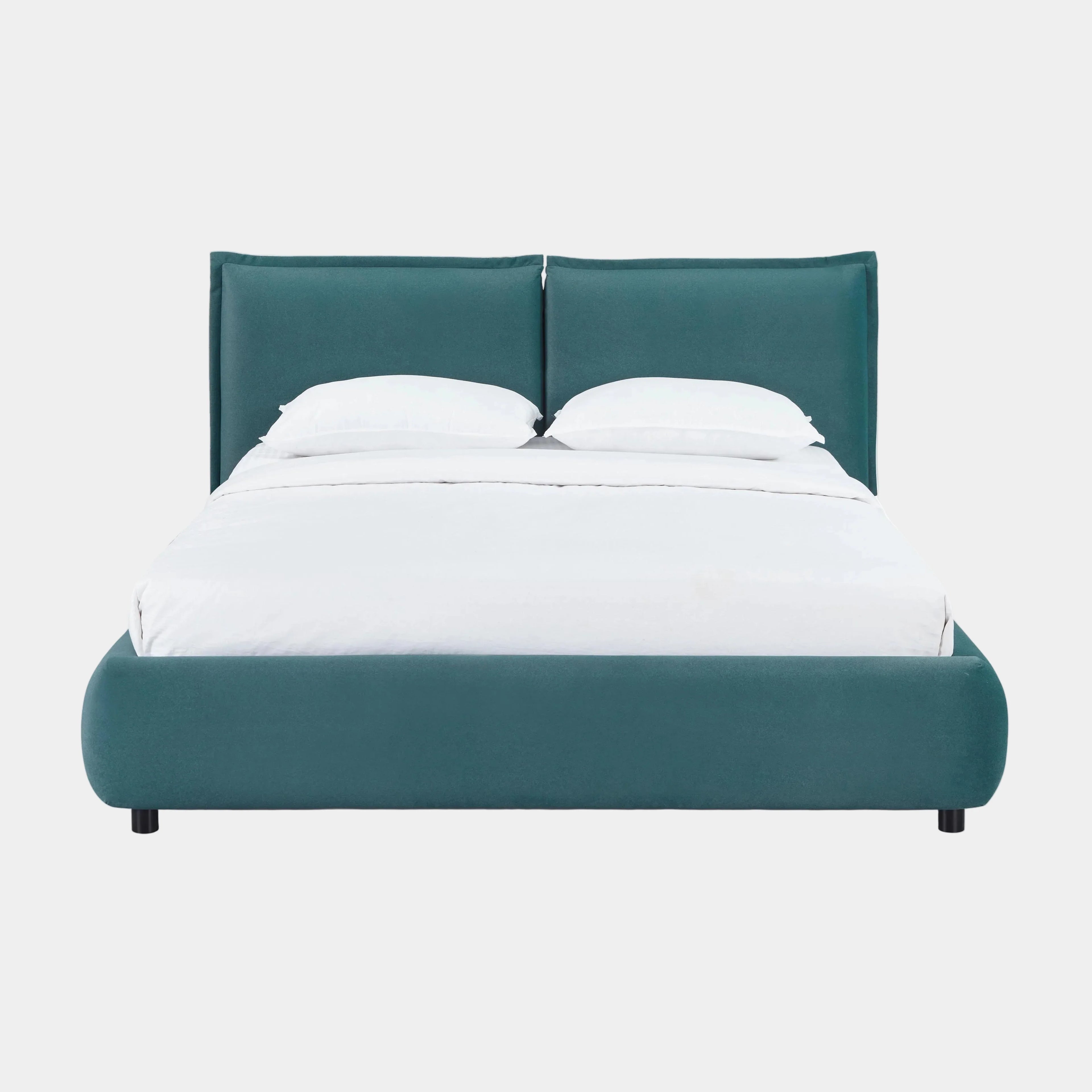 Mel Performance Faux Mohair Velvet Bed