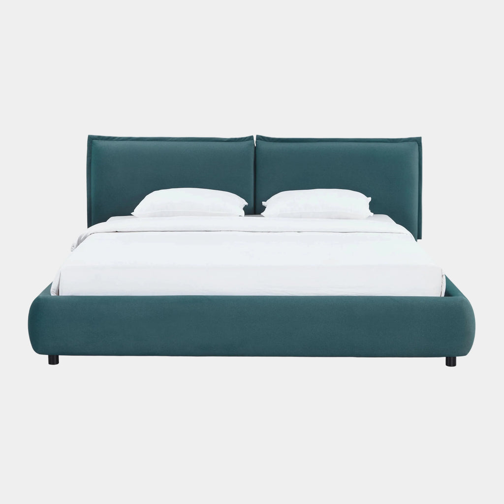Mel Performance Faux Mohair Velvet Bed