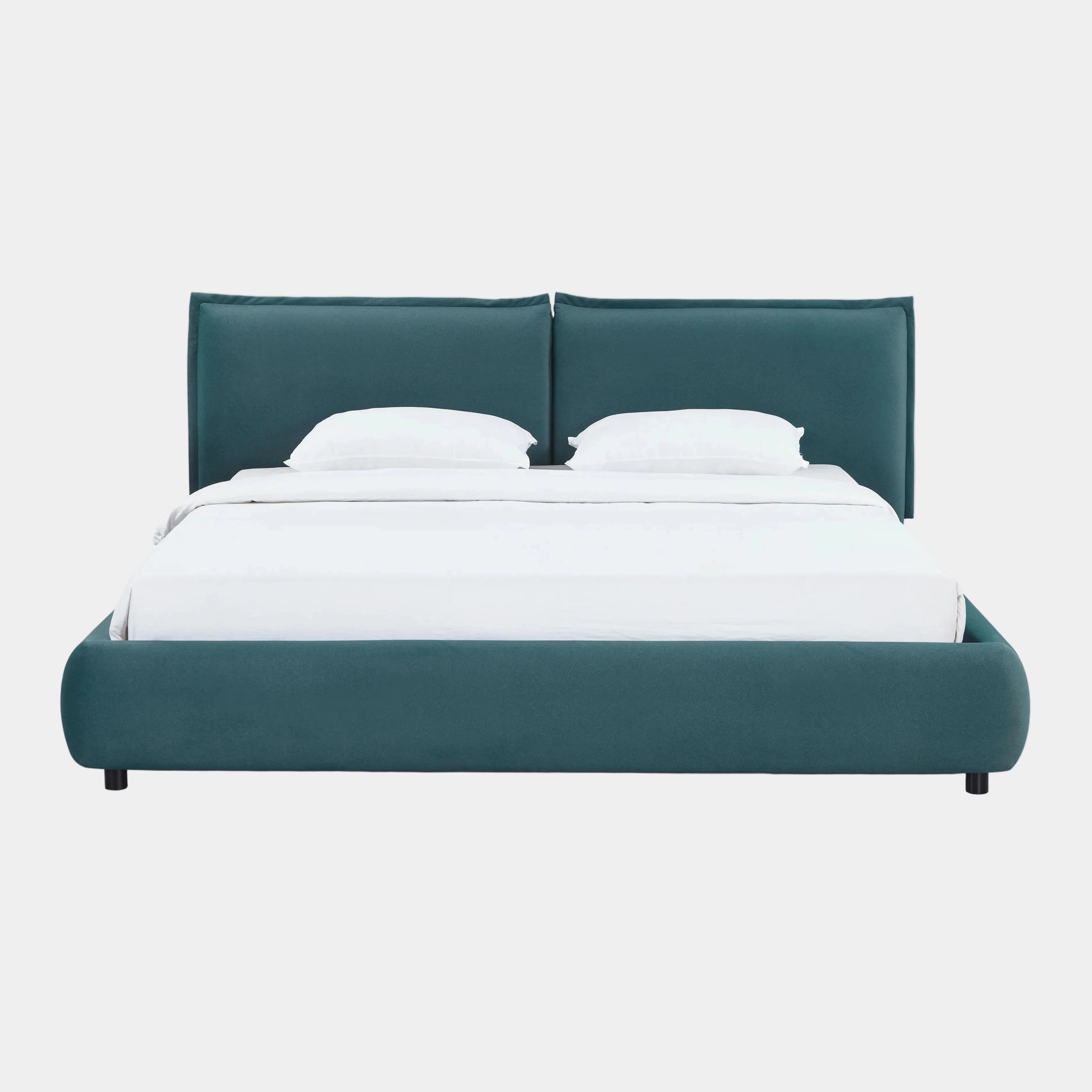 Mel Performance Faux Mohair Velvet Bed